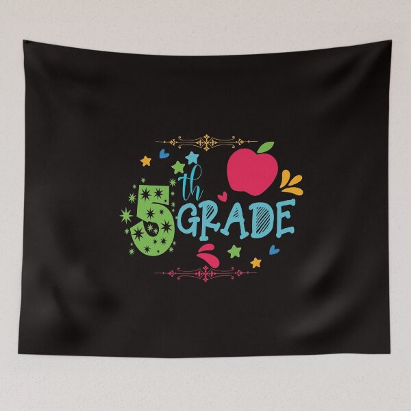 Item preview, 5th Grade: Happy Back To School designed and sold by cutitoutsir.