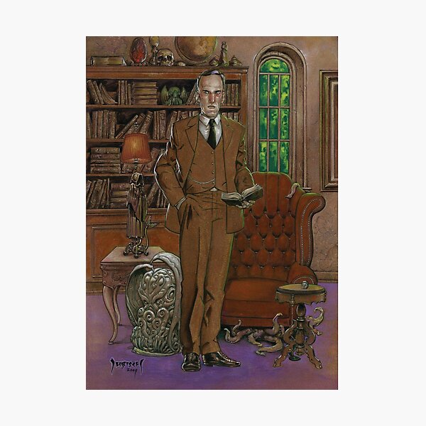 H.P.Lovecraft Art Photographic Print