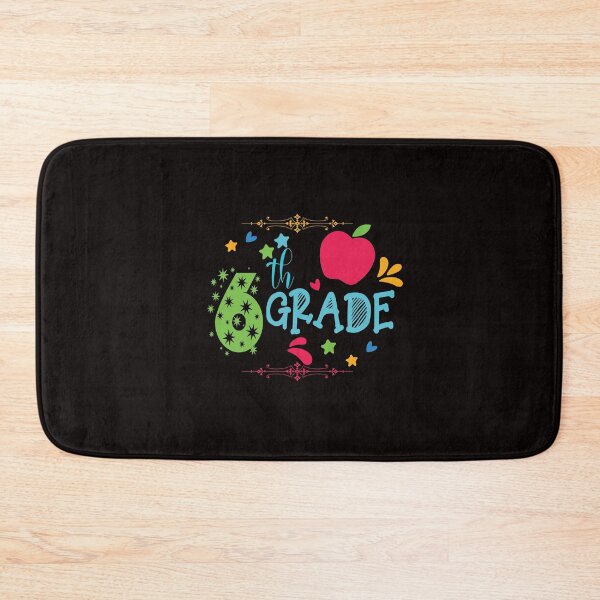 Item preview, 6th Grade: Happy Back To School designed and sold by cutitoutsir.