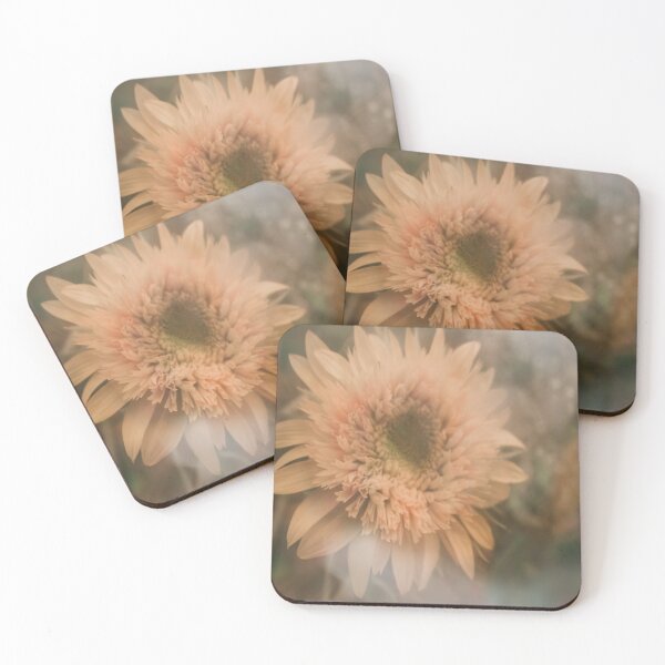 Item preview, Vintage Faded Fluffy Teddy Bear Sunflower designed and sold by JLPhotographer.