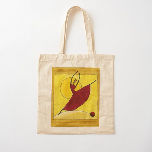 Ballerina Cotton Tote Bag