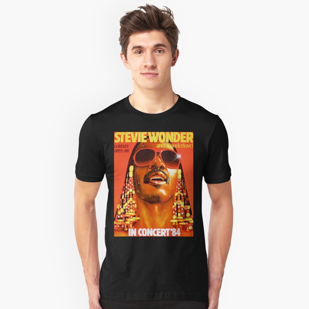 stevie wonder tour shirt