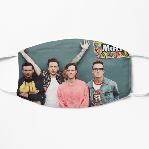 mcfly 2020 picture poster young dumb thrills new logo Flat Mask