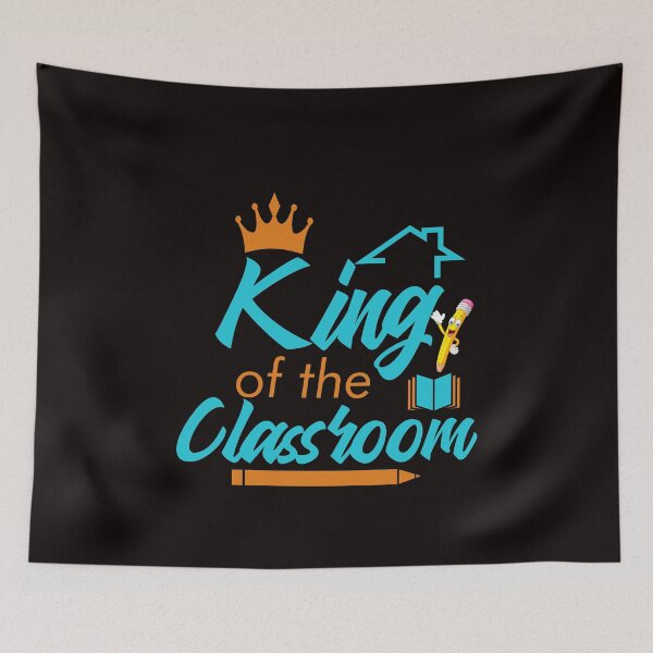 Item preview, King of the Classroom: Back to School designed and sold by cutitoutsir.