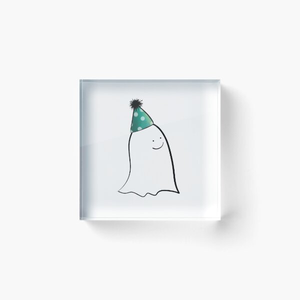 Item preview, Party Ghost (happy) designed and sold by Your Plant Friend.