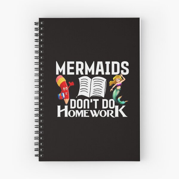 Item preview, Mermaids Don't Do Homework: Back to School designed and sold by cutitoutsir.