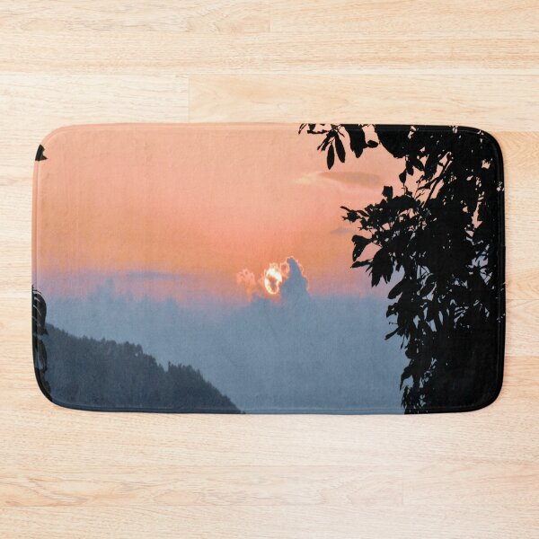 Item preview, Countryside mountain sunset designed and sold by Mariolangstieh.