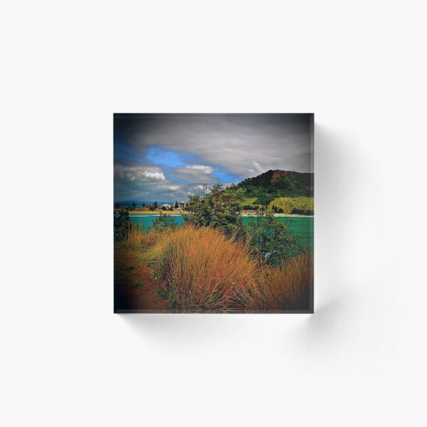 Mount Maunganui Acrylic Block