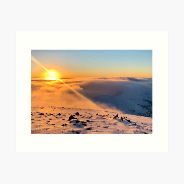 Item preview, Summit Sunset, Mt Hotham designed and sold by ajdesignsau.