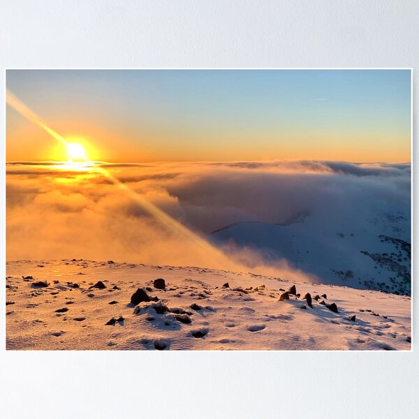 Item preview, Summit Sunset, Mt Hotham designed and sold by ajdesignsau.