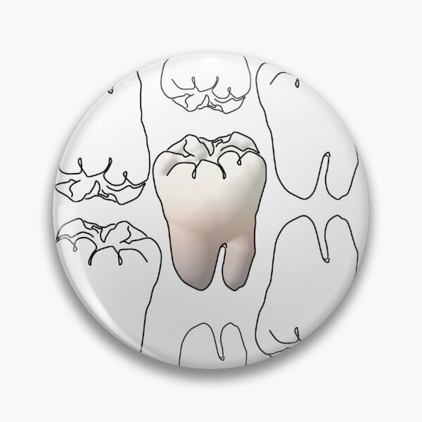 Item preview, Tooth Pattern designed and sold by Mid3ummer.