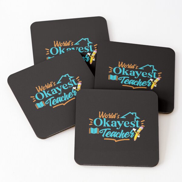 Item preview, World's Okayest Teacher: Back to School designed and sold by cutitoutsir.