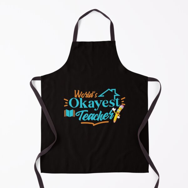 Item preview, World's Okayest Teacher: Back to School designed and sold by cutitoutsir.