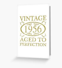 Vintage 1956 Birthday Greeting Card