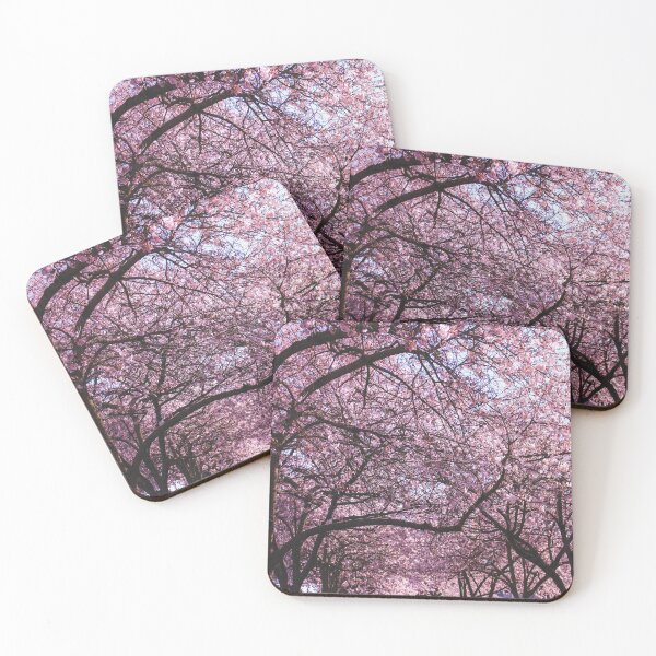 Item preview, Dark Pink Cherry Blossom Forest designed and sold by JLPhotographer.
