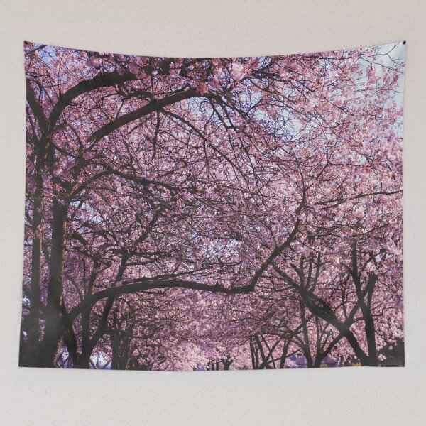Item preview, Dark Pink Cherry Blossom Forest designed and sold by JLPhotographer.