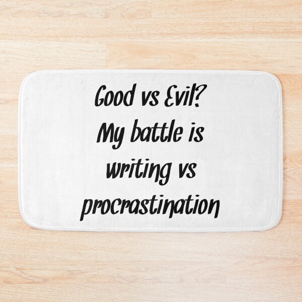 Item preview, Writing vs Procrastination Writing humor designed and sold by RaionKeiji.