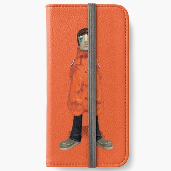 LGv1 ArtToy (Manchester - Love Forever - Orange Parka) iPhone Wallet
