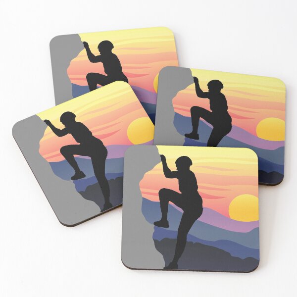 Item preview, Rock Climbing Sun Set designed and sold by burnettshirts.