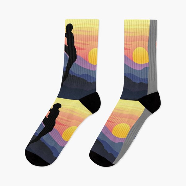 Item preview, Rock Climbing Sun Set designed and sold by burnettshirts.