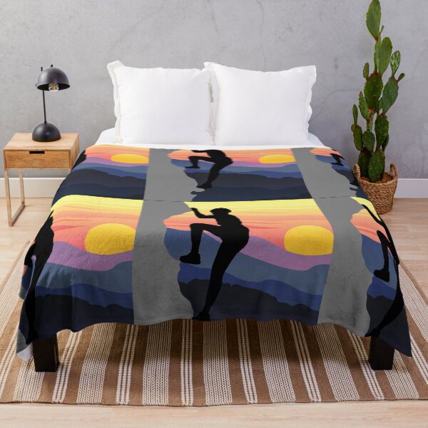Item preview, Rock Climbing Sun Set designed and sold by burnettshirts.