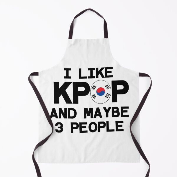 Item preview, I LIKE KPOP AND MAYBE 3 PEOPLE Funny Quote Meme designed and sold by SugarSaint.