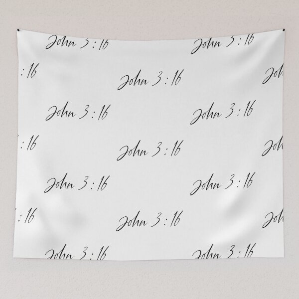 Item preview, John 3:16 designed and sold by Em Tank.