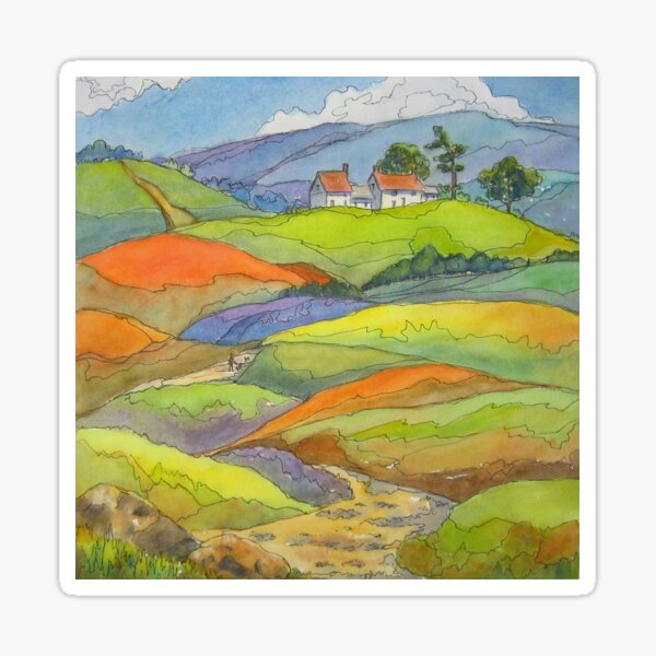 Item preview, The Winding Road designed and sold by bevmorgan.