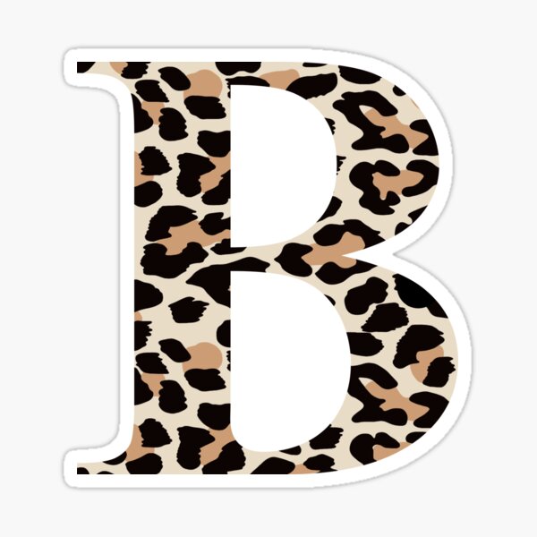 Cheetah Alphabet Stickers | Happy Planner