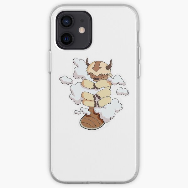 Appa In The Clouds Sticker and Design iPhone Soft Case