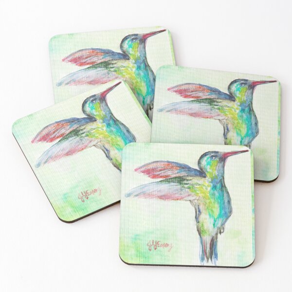 Item preview, Vibrant Hummingbird designed and sold by JYEmeryArt.