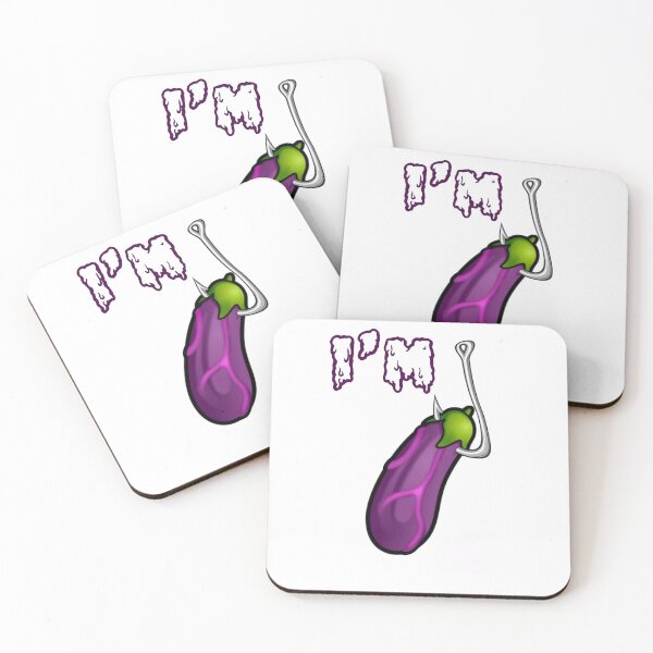 Item preview, I’m hooked on his cock/eggplant  designed and sold by damian246.