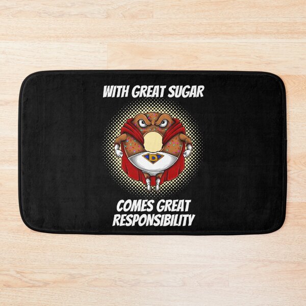 Item preview, Super Donut with Great Sugar comes Great Responsibility designed and sold by Frosty1489.