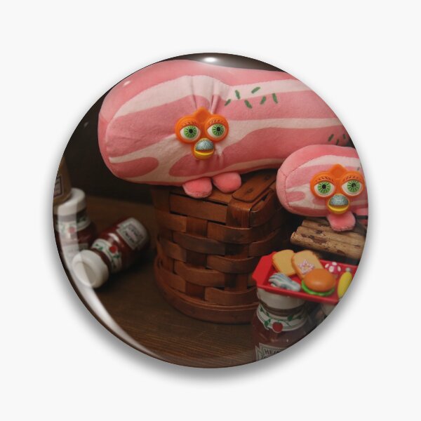 Item preview, Bacon Furby with Friend designed and sold by PlushieC.