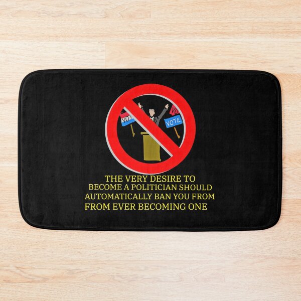 Item preview, NO POLITICIANS! designed and sold by Dumelang.