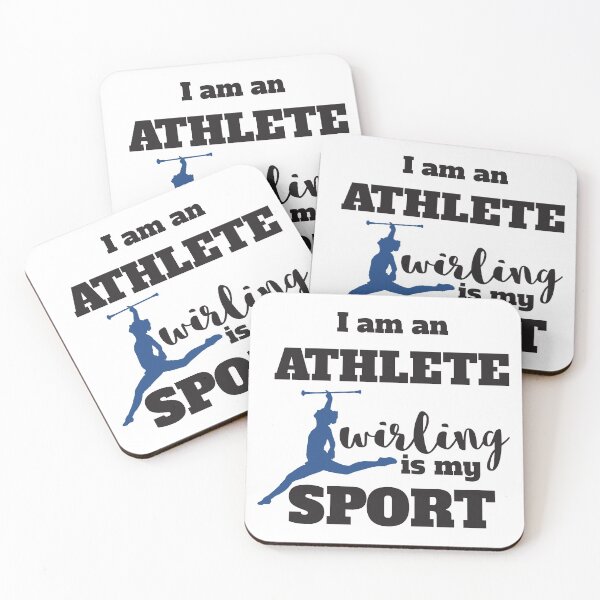 Item preview, I Am Athlete, Twirling Is My Sport designed and sold by 4AllTimes.