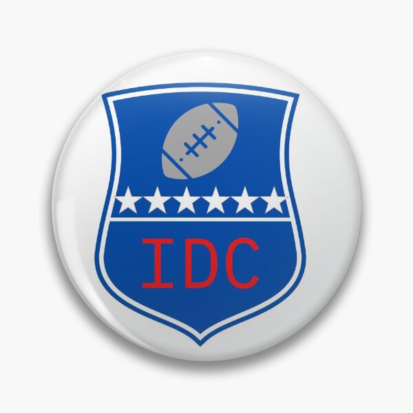 Item preview, Funny IDC I Don't Care Football Team designed and sold by FazCreations.