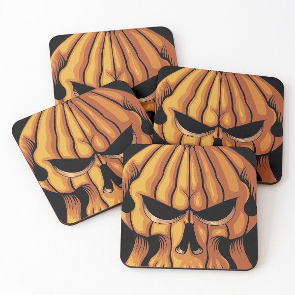 Item preview, PUMPKIN SKULL HEAD designed and sold by ildafdhome.