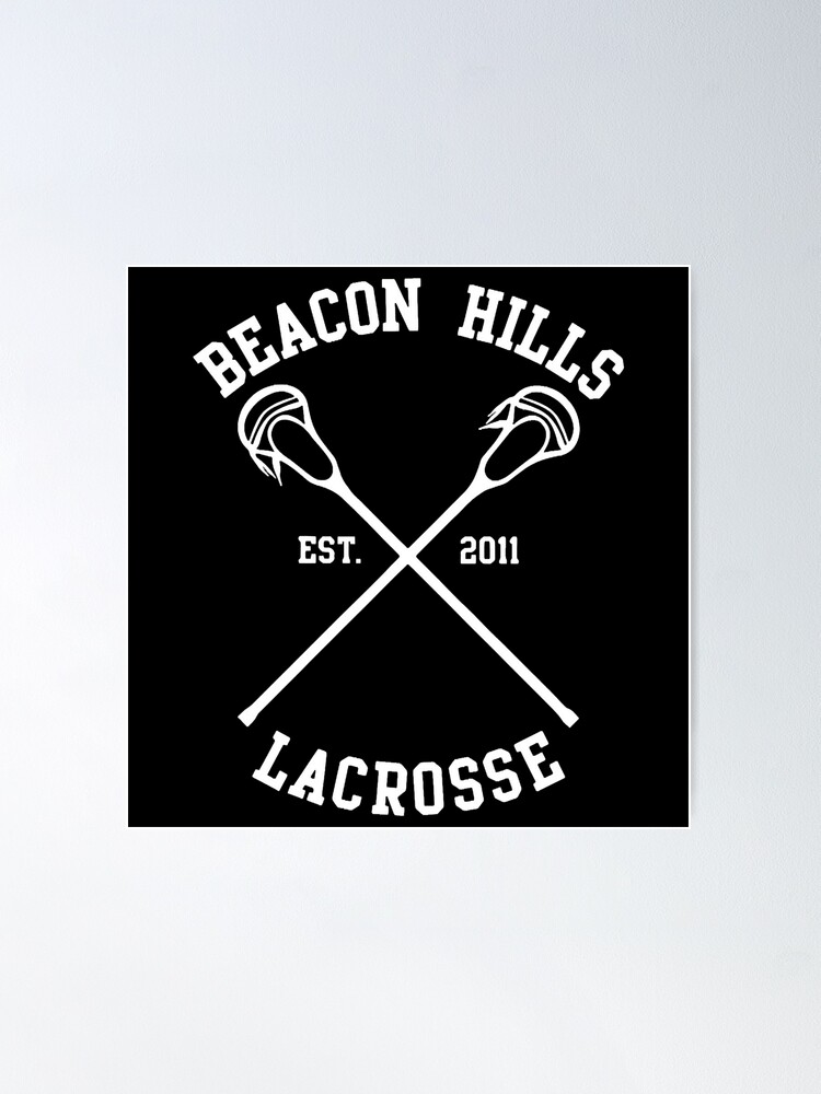 Beacon Hills Teen HOODIE Stilinski McCall Lahey All Names Lacrosse  PERSONALIZED