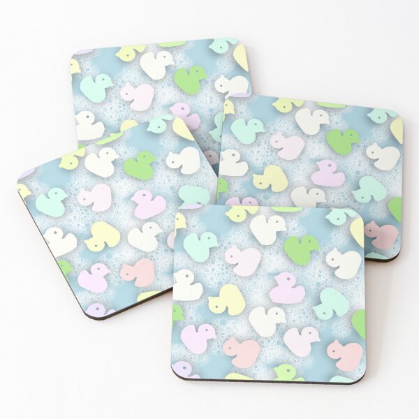 Item preview, Pastel Ducks - Milky bath designed and sold by Veata.