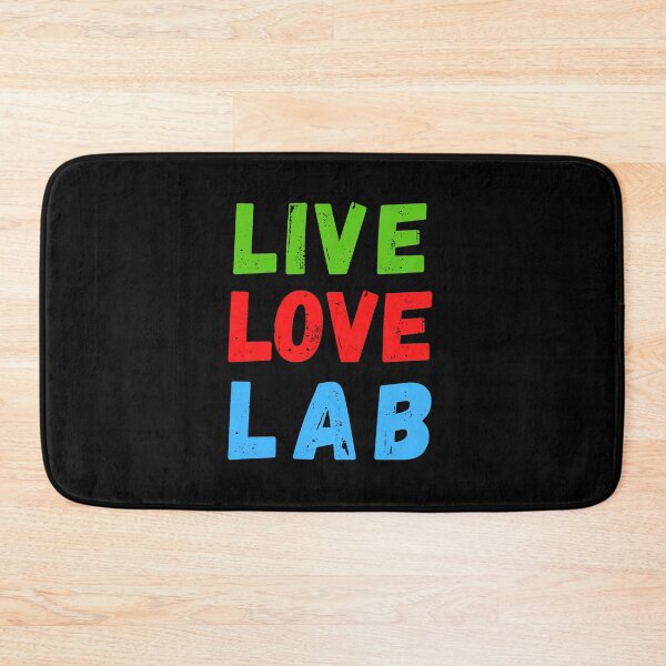 Item preview, Medical Laboratory Scientist LIVE LOVE LAB (SIMPLE) Microbiology Chemistry  designed and sold by Hippiesole.