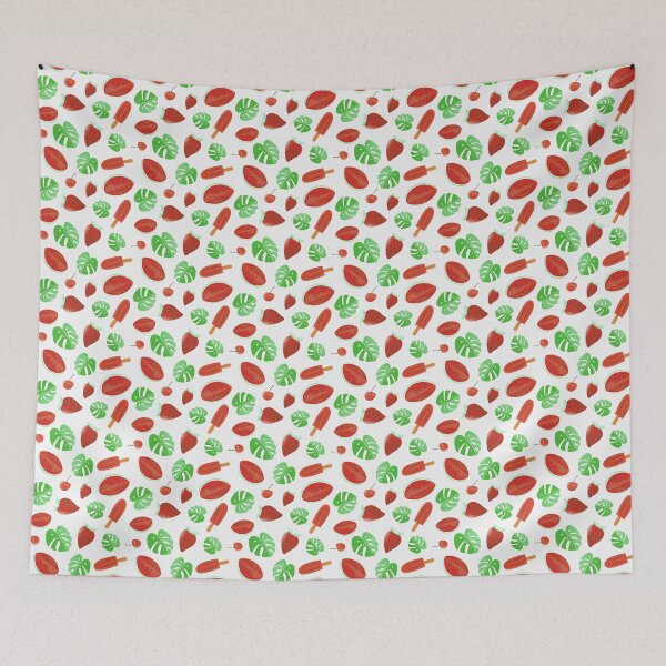 Item preview, Ruby Red ‘Fruit & Fun’ Summer Pattern designed and sold by PawsitiveMum.