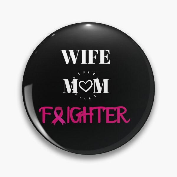 Item preview, Wife Mom Fighter Motivation Cancer Awareness  designed and sold by Sweet-A-Dsignz.