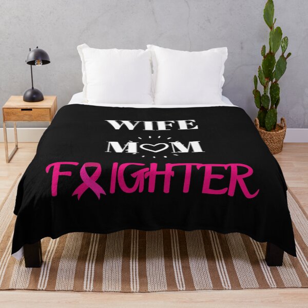 Item preview, Wife Mom Fighter Motivation Cancer Awareness  designed and sold by Sweet-A-Dsignz.