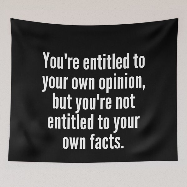 Item preview, You're Entitled To Your Own Opinion, Senator Harris designed and sold by Jennifer Church.