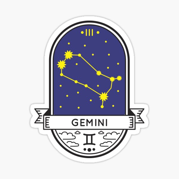 Item preview, Gemini Zodiac Sign designed and sold by dhajr.