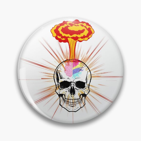 Item preview, Exploding Skull designed and sold by burnettshirts.