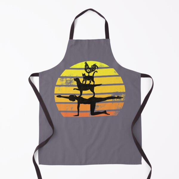 Item preview, Animals and Yoga cat dog and rooster gift designed and sold by CareShare Design.