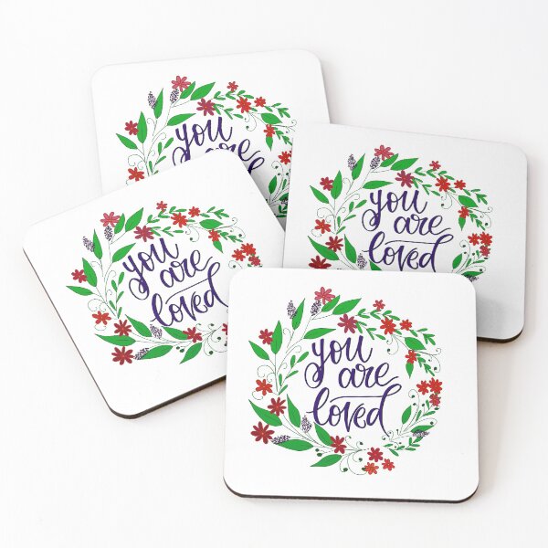 Aperçu de l'œuvre Vous êtes aimé - Couronne florale créée et vendue par YouMatterAlways.