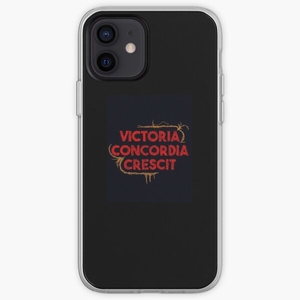 Victoria Concordia Crescit iPhone Soft Case